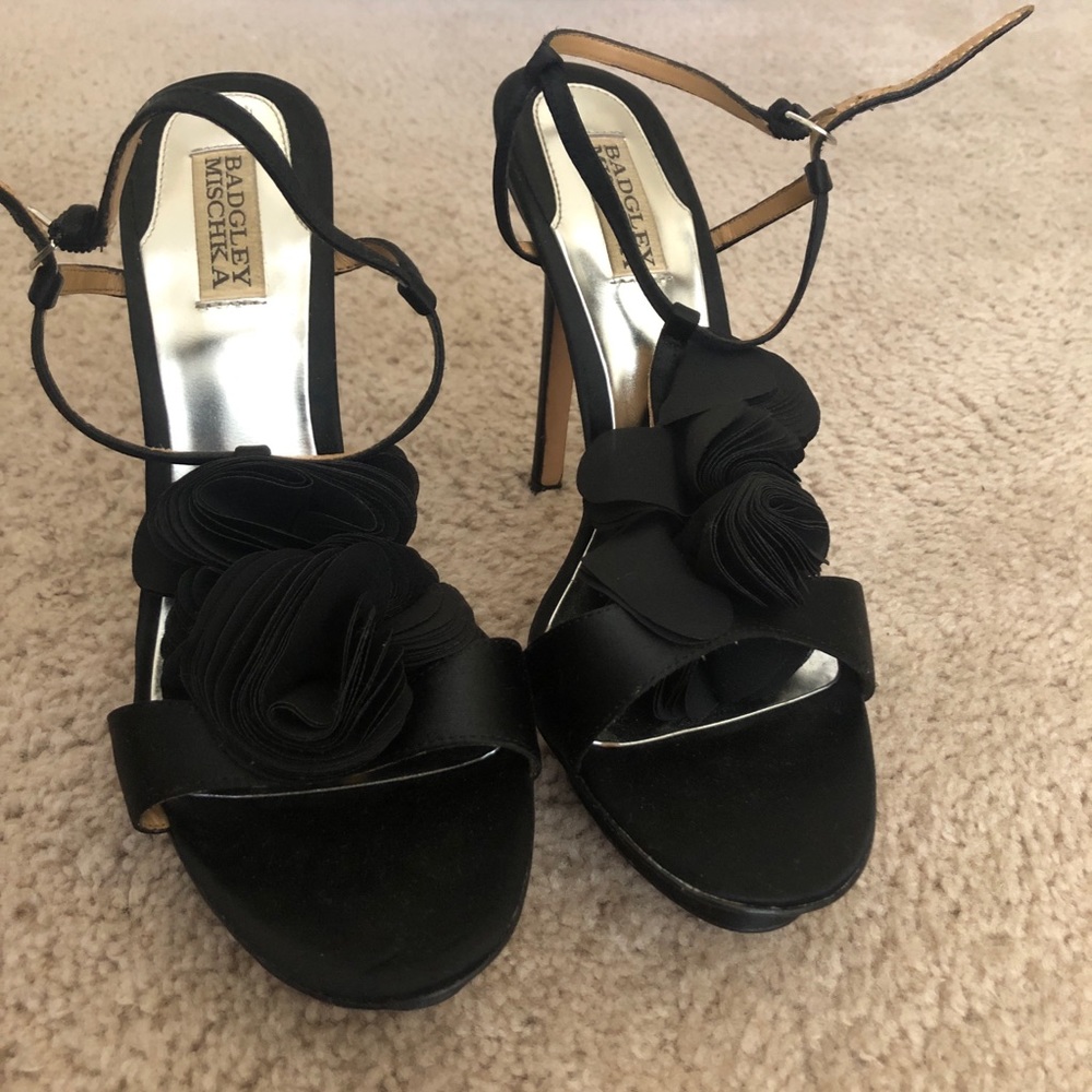 Badgley Mischka Randee Heels in Black